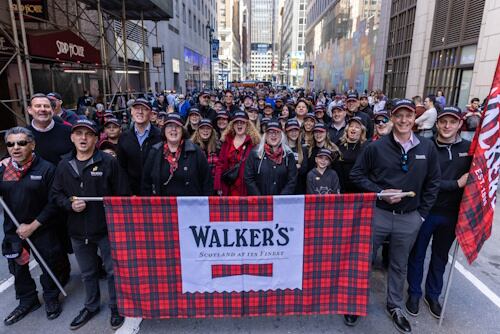 Walker's Shortbread NYC Tartan Day parade