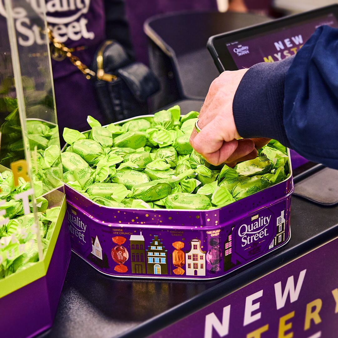 Tin of Quality Street