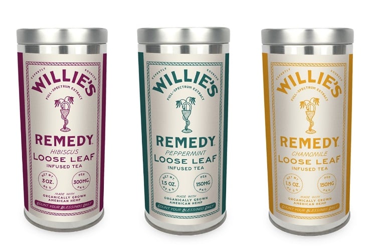 "The benefits of hemp are timeless": CBD tea follows coffee launch from Willie Nelson