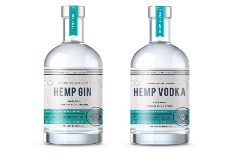Hemp-based spirits: Australian craft distillery launches gin and vodka products