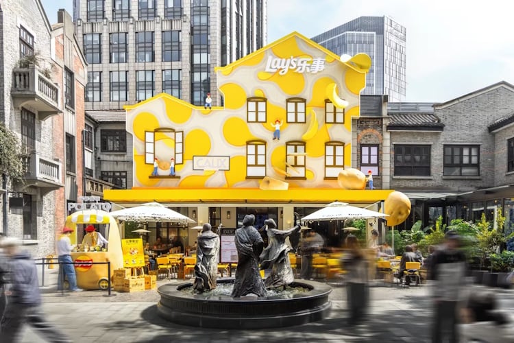 PepsiCo opens a Lay's potato-themed restaurant in China