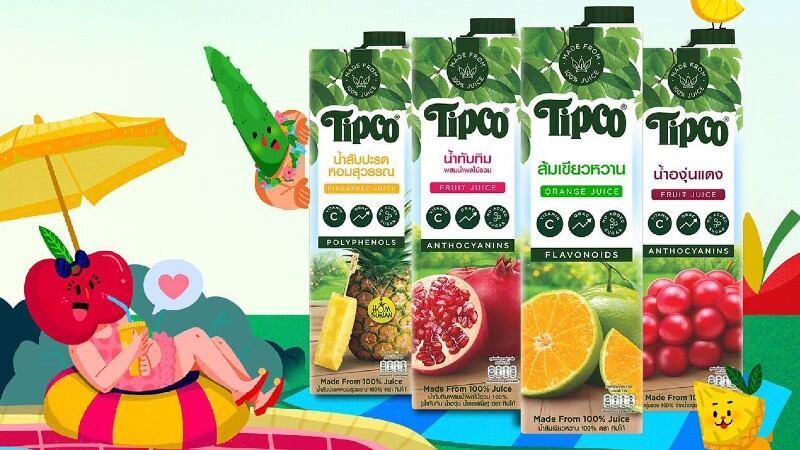 Drink your nutrients: Tipco highlights vegetable juices and herb-infused drinks as trending beverage options