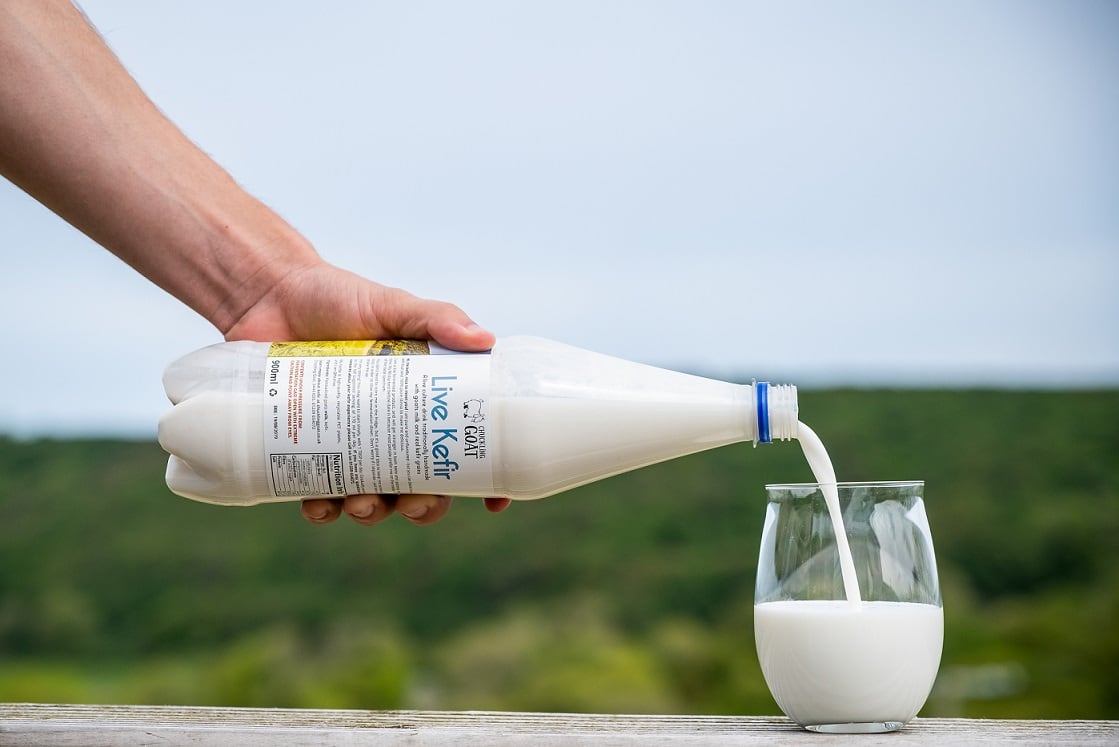 From US radio to Welsh farm: Chuckling Goat founder creates next-level kefir 