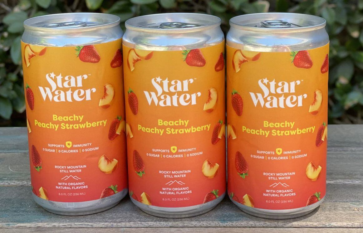 Zero sugar, zero cartoon characters... Starryside targets tweens with immunity-supporting Star Water in 8oz cans