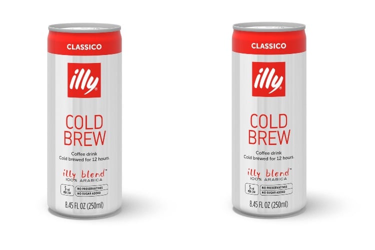 Redesigned cans and RTDs hope to attract a wider audience to illy