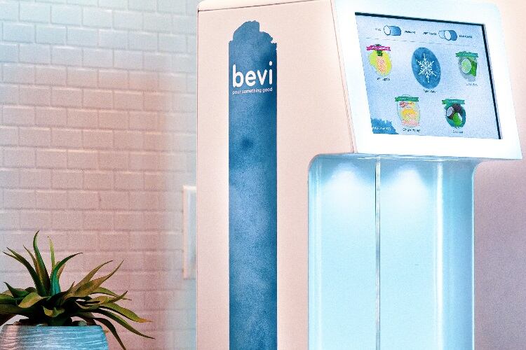Bevi cuts 150 million bottles and cans from the workplace
