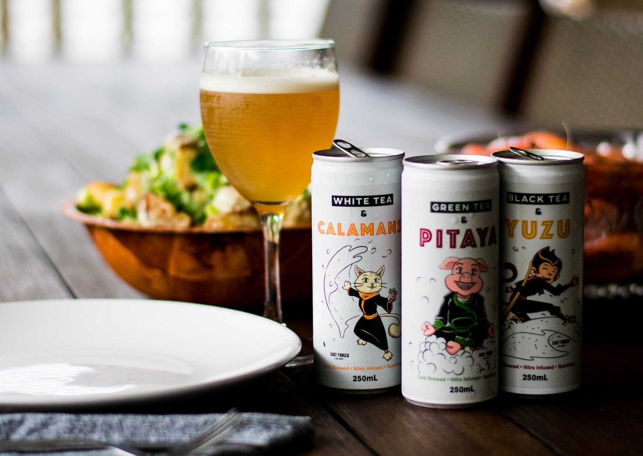 Nitro cold-brew tea ready to take on beer with non-alc alternative