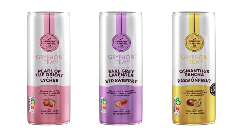 Level up: Singapore’s Gryphon Tea Company reformulates RTD teas to meet better-for-you demand, raises Nutri-grade rating