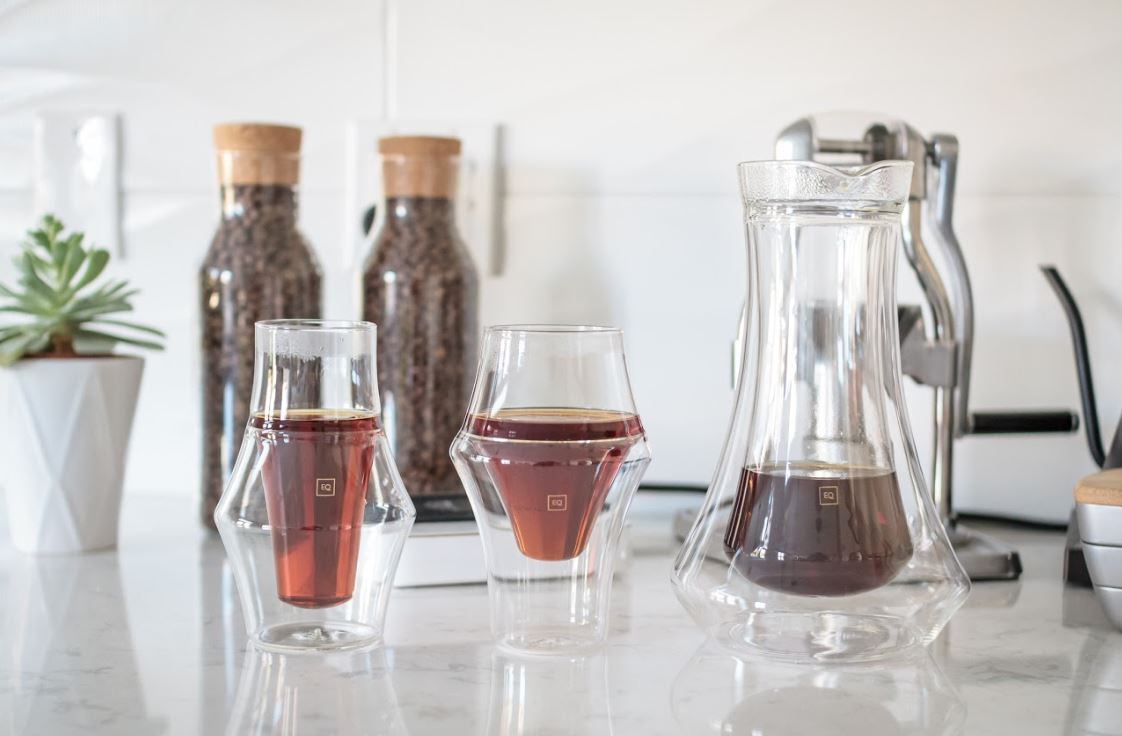 KRUVE creates glassware that softens coffee flavor notes like an audio equalizer