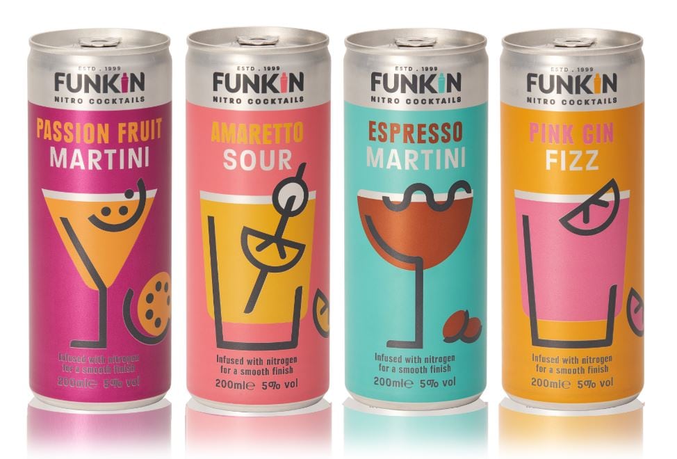 Funkin Cocktails partners with Adargh on its Nitro Cans