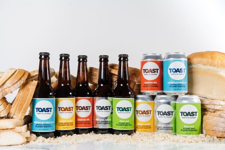 Toast Ale accelerating fight against food waste with Heineken tie-up and fresh funding