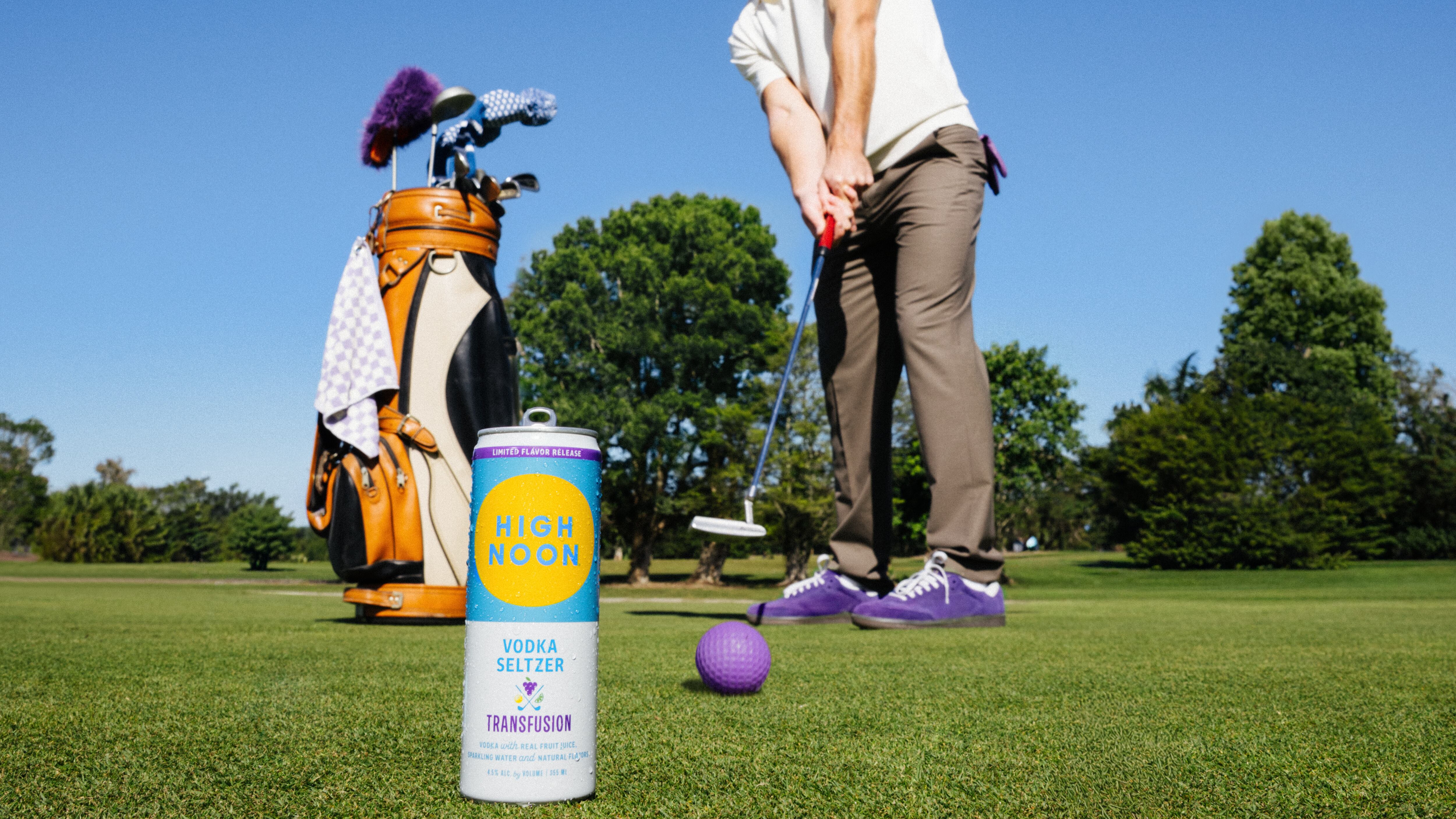 High Noon Transfusion vodka seltzer limited flavour drop.