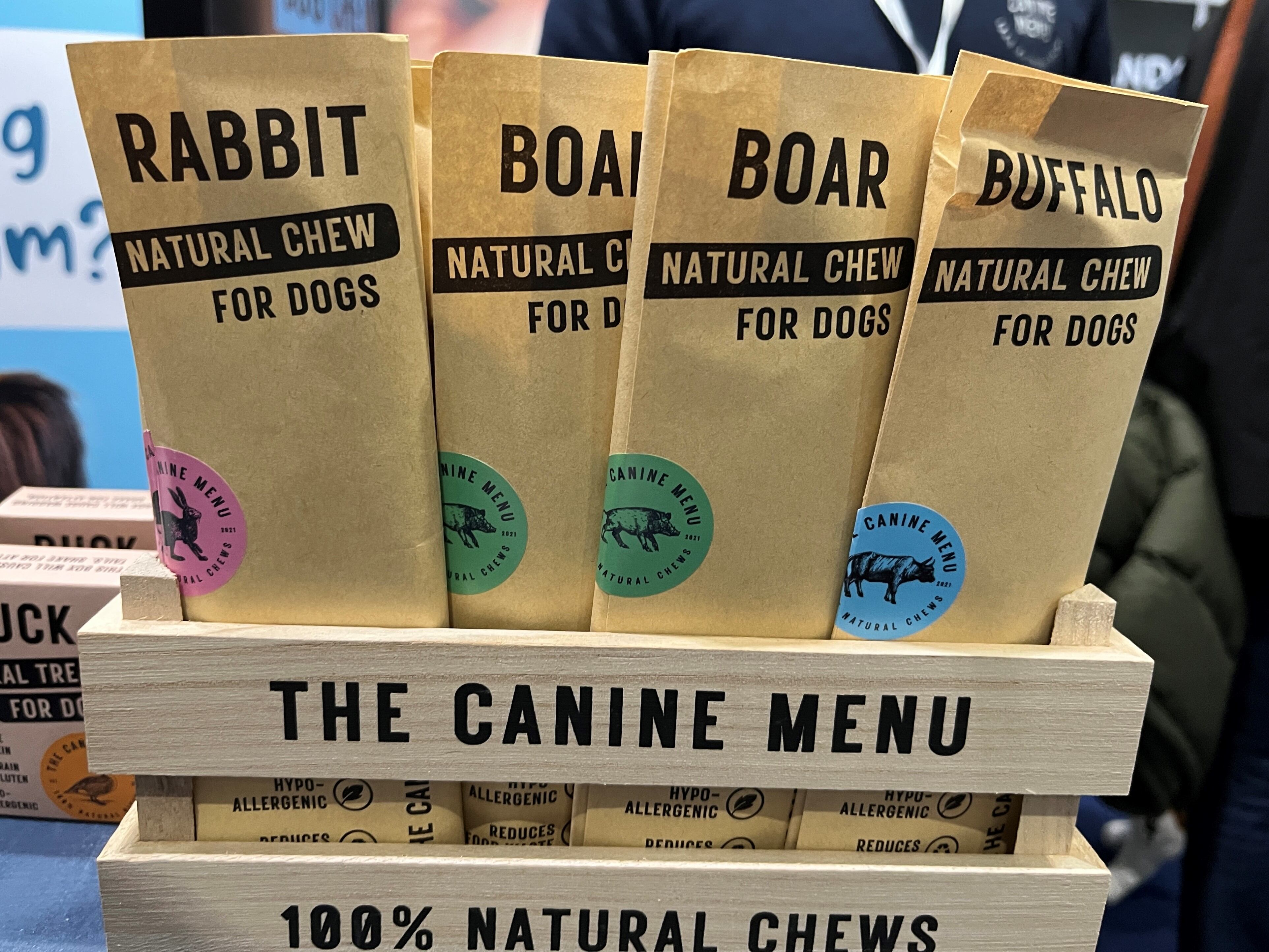 The Canine Menu's dog chews