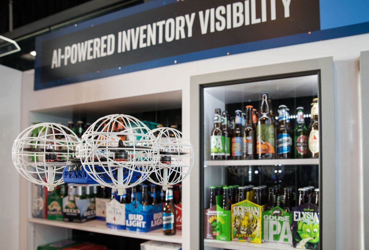 AB InBev trials drones and AI in store to improve inventory visibility