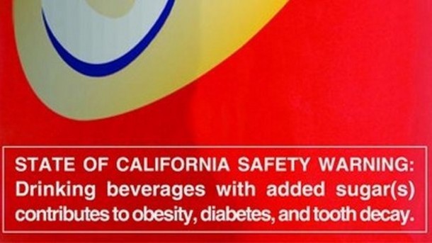 soda warning mock label