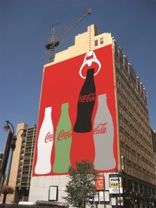 Coke - Outdoor Iconic WIP Ad Image