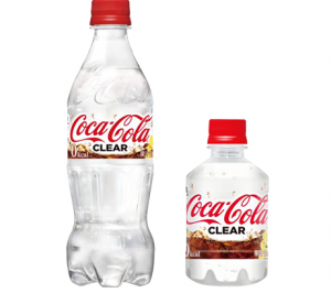coca-cola clear inset