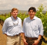 President Jim -Bear- Dyke Jr and Winemaker Gustavo Gonzalez 2