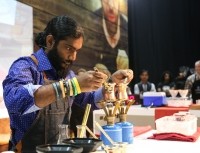 Karthikeyan Ranjedran brewed his way to top honours in the second MENA Cezve Ibrik Championship at the Speciality Food Festival