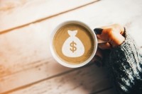 Coffee money bags-GettyImages-AGCreativeLab