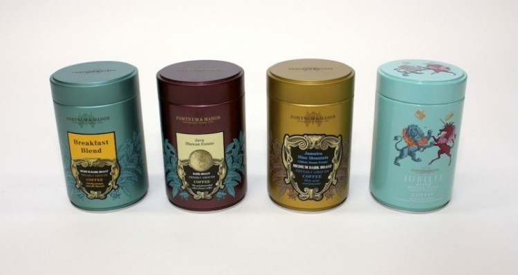 Fortnum & Mason Coffee Tins - Crown Speciality Packaging