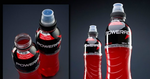 600ml Powerade Sports cap bottle by Coca-Cola Amatil, Australia