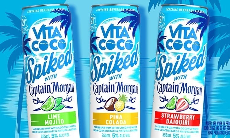 Diageo and Vita Coco to launch RTD canned cocktails