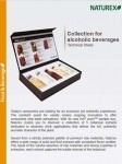 Natural flavoring extracts for alcoholic beverages