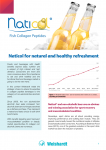 Naticol® for natural and healthy refreshment