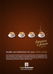 Quality and distinction for your coffee drinks