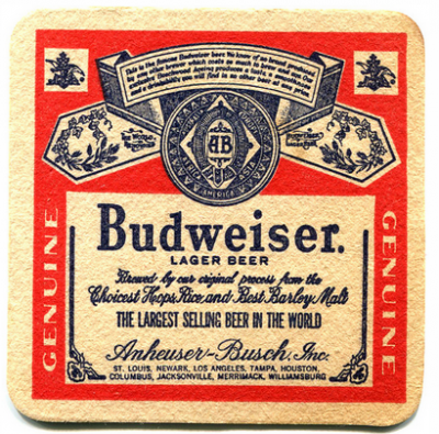 Picture Copyright: Flickr/Roger Wollstadt. 'Budweiser' - the name at the centre of a beer storm lasting over 10 years...
