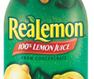 ReaLemon 100% Lemon Juice from Concentrate (Picture Copyright: Dr Pepper Snapple Group)
