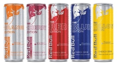 Red Bull has launched a rage of zero calorie drinks. Picture: Red Bull.