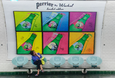 Perrier goes Pop Art…with Andy Warhol bottles