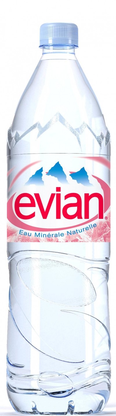 UK launch for Evian eco-bottle
