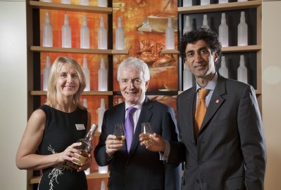 Susan Morrison, The Scotch Whisky Experience; Peter Lederer, Diageo in Scotland; and Daljit Singh, The Prince’s Trust