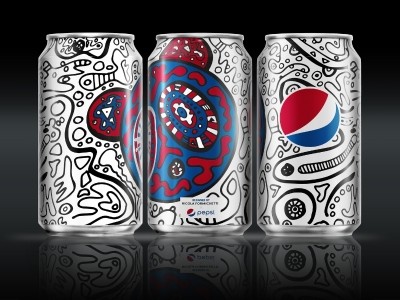 Pepsi recreate its iconic can