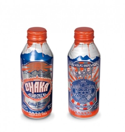 The Chaka beer bottle. Source: Ball Corporation