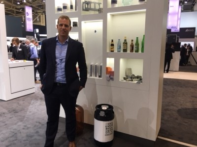 Craig Pope, sales director, Special Projects, Petainer, at drinktec.