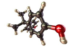 Bisphenol A (BPA) molecule