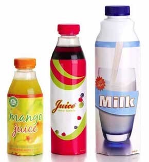 The first aseptic carton bottles from Tetra Pak - launched back in 2005 