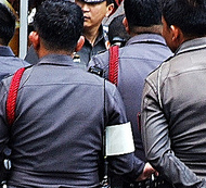 A Group of Thai Policemen