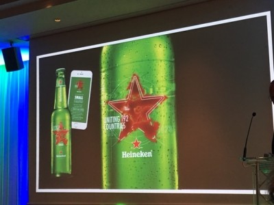 The Heineken 'Elevator Pitch' at the AIPIA Congress.