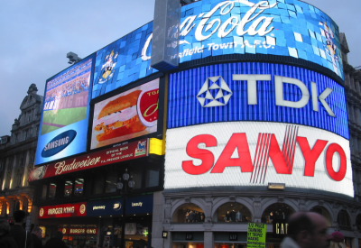 Piccadilly Circus, London. Great Britain is a key market for Coca-Cola Enterprises (Picture Credit: Poeloq/Flickr)