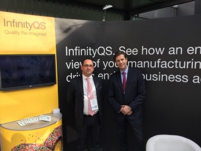 Jason Chester (left) and Martyn Gill spoke to FQN in Berlin during the conference