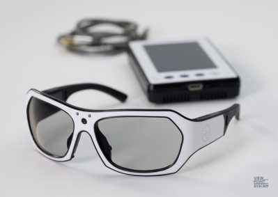 The ViewPointSystem VPS16 Smart Eyewear for industrial use. Picture: ViewPointSystem.