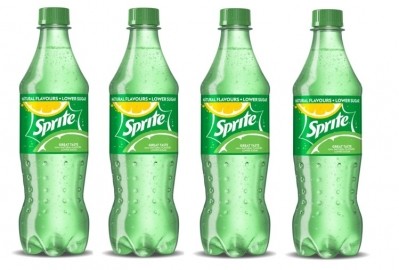 Sprite's new branding in the UK - sans stevia