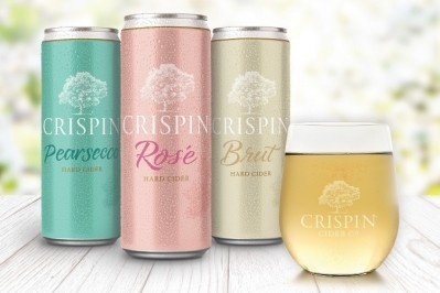 Crispin designed the cans in pastel colors to be enjoyed throughout the spring and summer seasons.