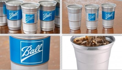 The aluminum cups. Photo: Ball