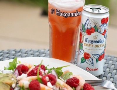 Hoegaarden Soft Brew: 'We've seen success with existing beer drinkers at new occasions, such as lunch'. Pic: Anheuser-Busch